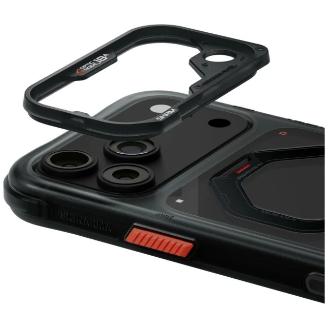 Чохол Skinarma Saturn Rotating Kick Stand для iPhone 18 Pro Max | 17 Pro Max Black (SK-2026IPP6.9-SATURN-BLK)