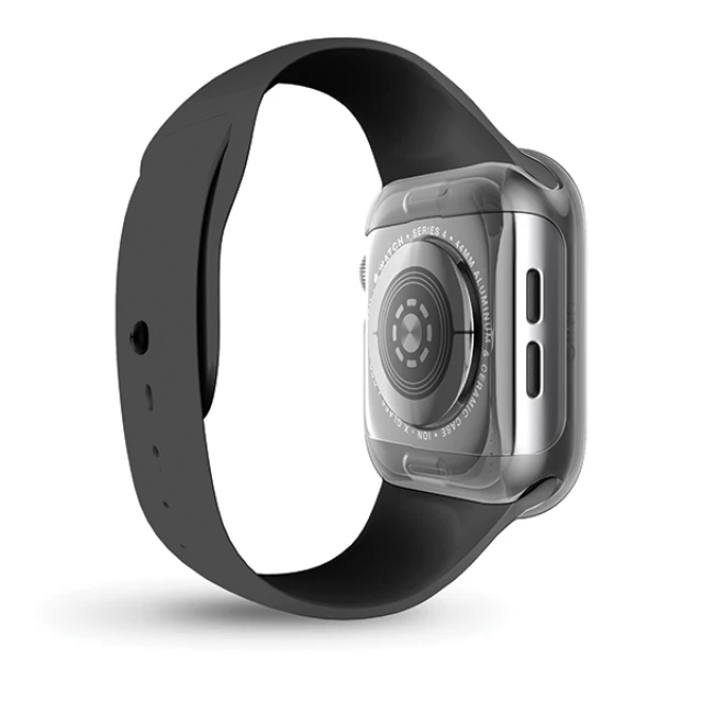 Чохол Uniq Garde для Apple Watch 4 | 5 | 6 | SE 44 mm Smoked Grey (UNIQ-44MM-GARSMK)
