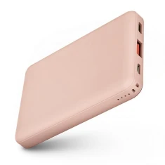 Портативний зарядний пристрій Uniq Fuele 8000mAh 18W USB-A/USB-C/micro USB Pink (UNIQ-FUELEMINI-PINK)