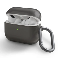 Чехол для наушников Uniq Glase для AirPods Pro Smoke (UNIQ-AIRPODSPRO-GLSGSMK)