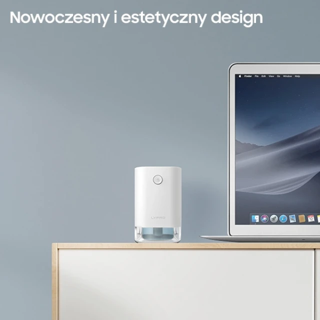 Автоматичний безконтактний дозатор Uniq LYFRO Flow White (LYFRO-FLOW-WHT)