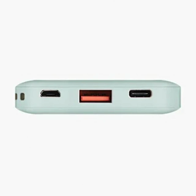 Портативний зарядний пристрій Uniq Fuele 8000mAh 18W USB-A/USB-C/micro USB Green (UNIQ-FUELEMINI-GREEN)