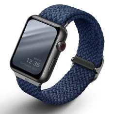 Ремешок Uniq Aspen Braided DE для Apple Watch 49 | 46 | 45 | 44 | 42 mm (1-3 series) Oxford Blue (UNIQ-44MM-ASPOBLU)