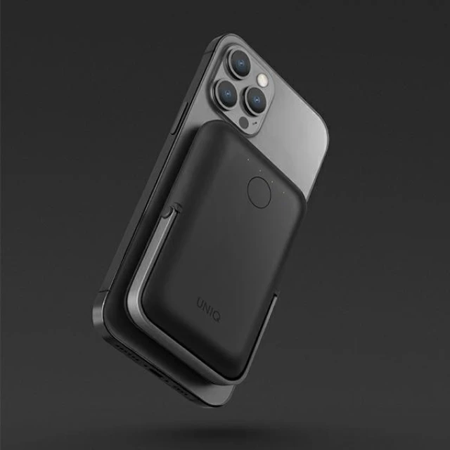 Портативний зарядний пристрій Uniq Hoveo 5000mAh 20W USB-C Charcoal Grey (UNIQ-HOVEO-GREY)