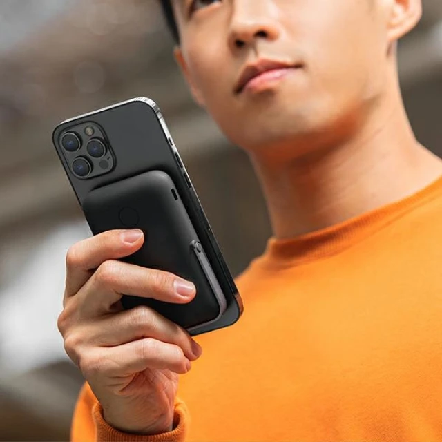 Портативний зарядний пристрій Uniq Hoveo 5000mAh 20W USB-C Charcoal Grey (UNIQ-HOVEO-GREY)