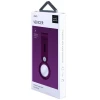 Брелок-підвіска UNIQ Vencer Silicone для AirTag Burgundy (UNIQ-AIRTAG-VENMRN)
