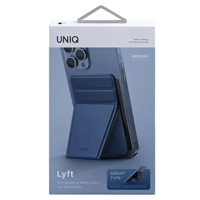 Магнитный кошелек Uniq Lyft Blue (UNIQ-MGSNAPONCH-LYFTBLU)