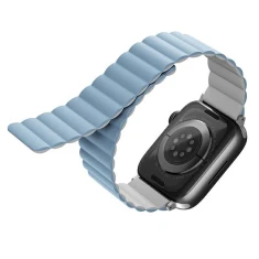 Ремінець Uniq Revix для Apple Watch Series 9/8/7 41 mm | 6/5/SE 40 mm | 3/2/1 38 mm White-Blue (UNIQ-41MM-REVWHTBLU)