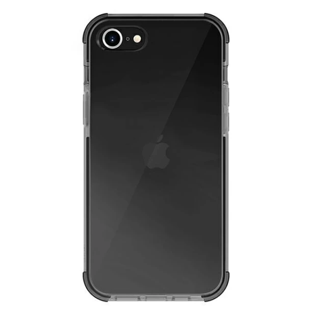 Чохол Uniq Combat для iPhone SE 2022/SE 2020 | 8 | 7 Carbon Black (UNIQ-IPSE(2022)HYB-COMBLK)