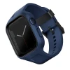 Чехол-ремешок UNIQ Monos для Apple Watch 45 | 44 mm Marine Blue (UNIQ-45MM-MONOSBLU)