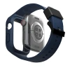Чехол-ремешок UNIQ Monos для Apple Watch 45 | 44 mm Marine Blue (UNIQ-45MM-MONOSBLU)