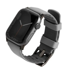 Ремінець Uniq Linus для Apple Watch 42 (10 series) | 41 | 40 | 38 mm Chalk Grey (UNIQ-41MM-LINUSGRY)