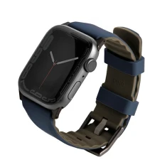 Ремінець Uniq Linus для Apple Watch 49 | 46 | 45 | 44 | 42 mm (1-3 series) Nautical Blue (UNIQ-45MM-LINUSBLU)