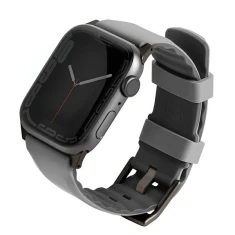 Ремінець Uniq Linus для Apple Watch 49 | 46 | 45 | 44 | 42 mm (1-3 series) Chalk Grey (UNIQ-45MM-LINUSGRY)