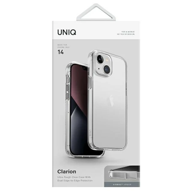 Чохол Uniq Clarion для iPhone 14 | 13 Lucent Clear (UNIQ-IP6.1(2022)-CLRNCLR)