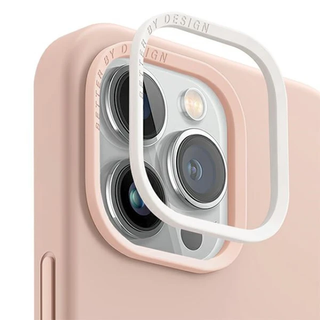 Чохол Uniq Lino для iPhone 14 | 13 Blush Pink (UNIQ-IP6.1(2022)-LINOPNK)