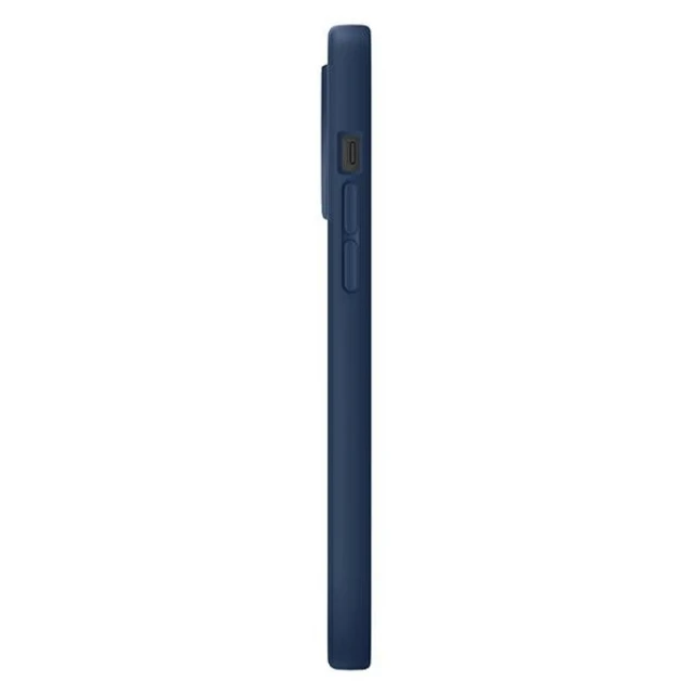 Чохол Uniq Lino для iPhone 14 Plus Marine Blue (UNIQ-IP6.7M(2022)-LINOBLU)