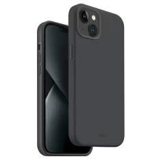 Чехол Uniq Lino Hue для iPhone 14 Plus Charcoal Grey with MagSafe (UNIQ-IP6.7M(2022)-LINOHMGRY)