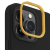 Чехол Uniq Lino для iPhone 14 Pro Max Midnight Black (UNIQ-IP6.7PM(2022)-LINOBLK)
