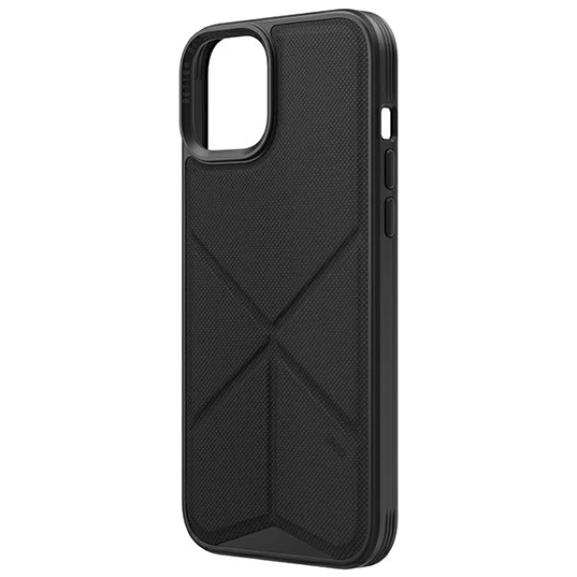 Чехол UNIQ Transforma для iPhone 14 | 13 Ebony Black with MagSafe (UNIQ-IP6.1(2022)-TRSFMBLU)