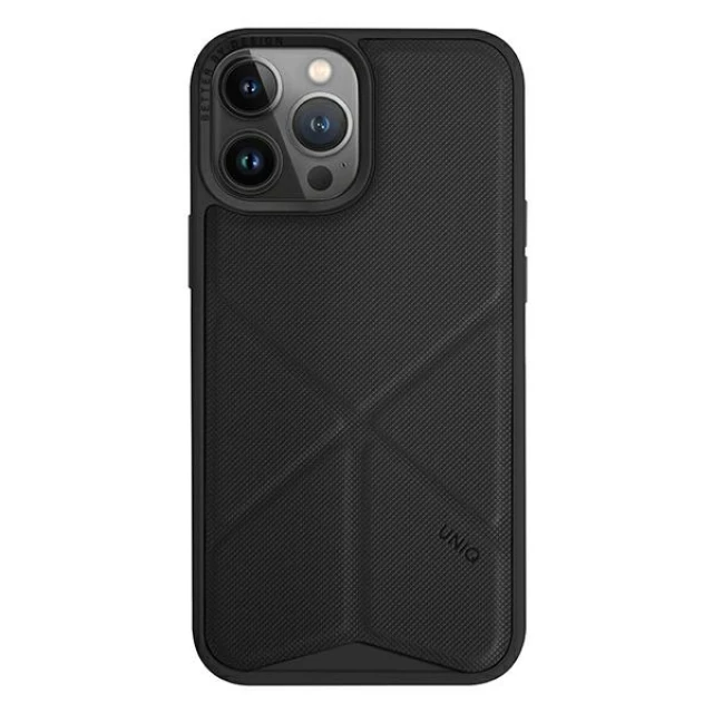 Чохол UNIQ Transforma для iPhone 14 Pro Ebony Black with MagSafe (UNIQ-IP6.1P(2022)-TRSFMBLK)