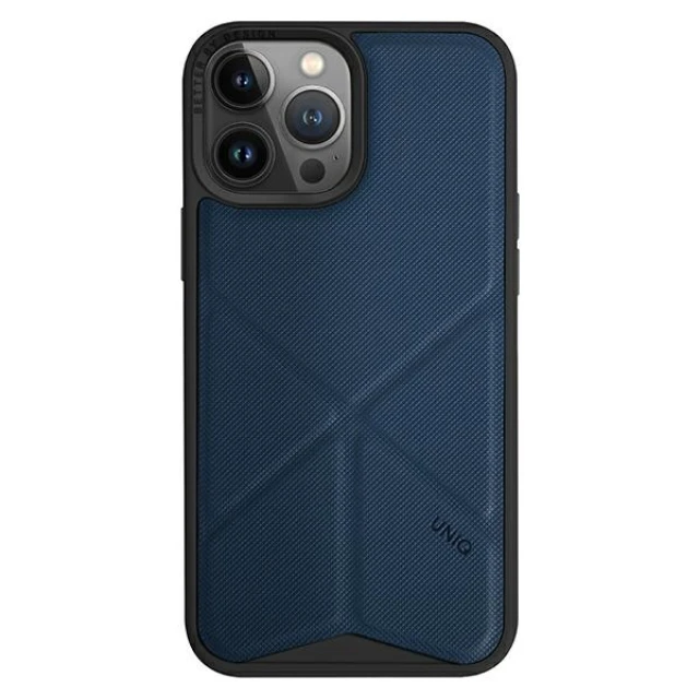 Чохол UNIQ Transforma для iPhone 14 Pro Max Electric Blue with MagSafe (UNIQ-IP6.7PM(2022)-TRSFMBLU)