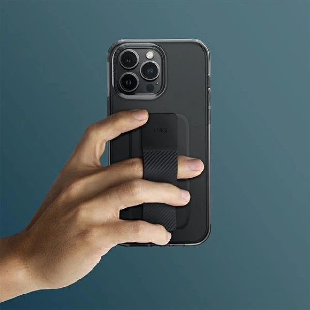 Чехол Uniq Heldro Mount для iPhone 14 | 13 Vapour Smoke (UNIQ-IP6.1(2022)-HELMSMK)