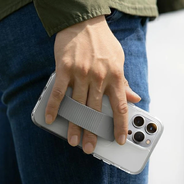 Чохол Uniq Heldro Mount для iPhone 14 Plus Lucent Clear (UNIQ-IP6.7M(2022)-HELMCLR)