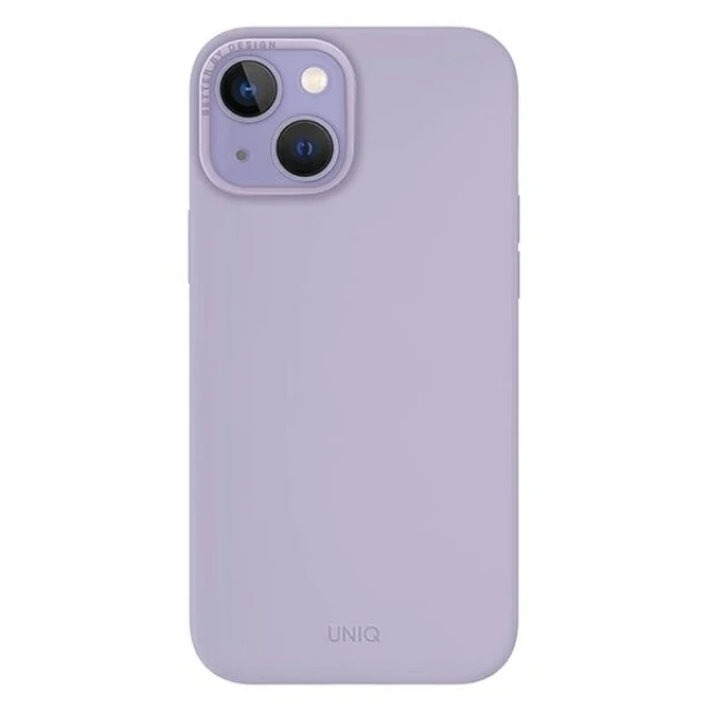 Чохол Uniq Lino для iPhone 14 Plus Lilac Lavender (UNIQ-IP6.7M(2022)-LINOLAV)