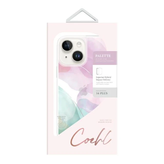 Чохол Uniq Coehl Palette для iPhone 14 Plus Soft Lilac (UNIQ-IP6.7M(2022)-PALSLIL)