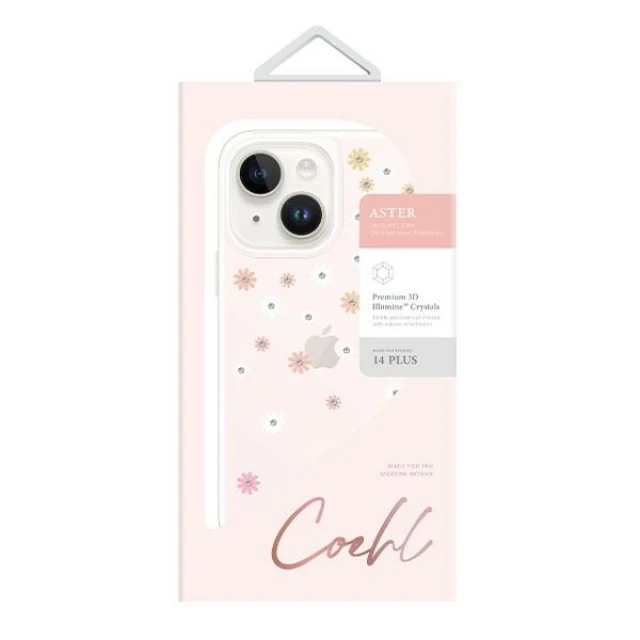 Чохол Uniq Coehl Aster для iPhone 14 Plus Spring Pink (UNIQ-IP6.7M(2022)-ASTSPNK)