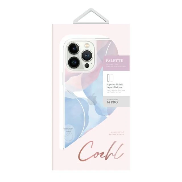 Чохол Uniq Coehl Palette для iPhone 14 Pro Dusk Blue (UNIQ-IP6.1P(2022)-PALDBLU)
