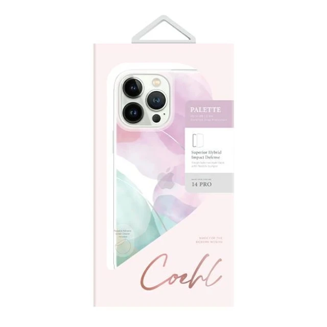 Чохол Uniq Coehl Palette для iPhone 14 Pro Soft Lilac (UNIQ-IP6.1P(2022)-PALSLIL)