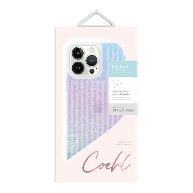 Чехол Uniq Coehl Linear для iPhone 14 Pro Max Stardust (UNIQ-IP6.7PM(2022)-LINSTRD)