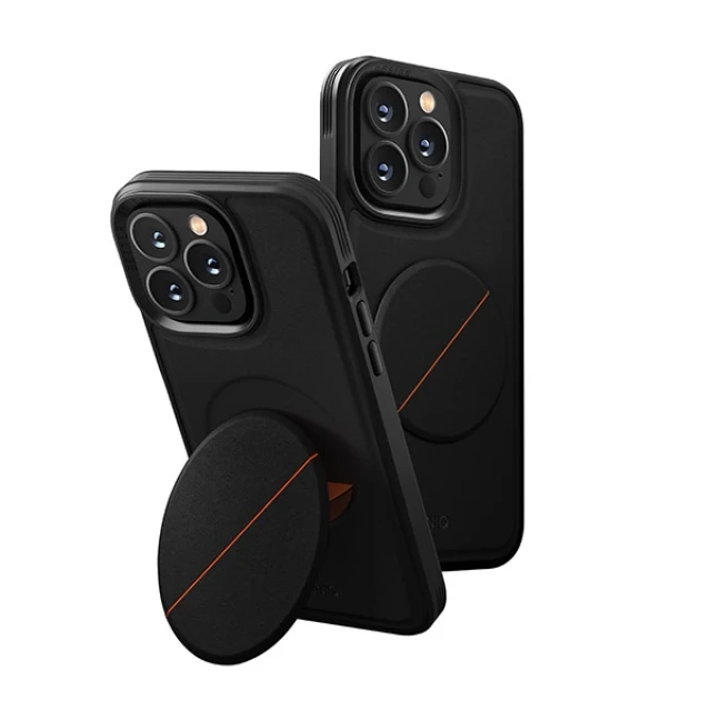Чохол Uniq Novo для iPhone 14 Pro Midnight Black (UNIQ-IP6.1P(2022)-NOVOBLK)
