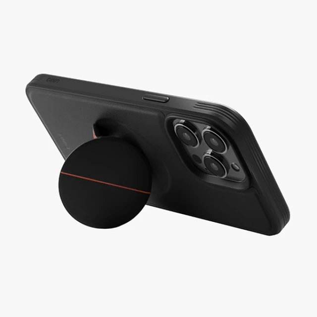 Чохол Uniq Novo для iPhone 14 Pro Midnight Black (UNIQ-IP6.1P(2022)-NOVOBLK)