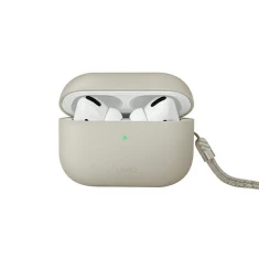 Чохол для навушників Uniq Lino для AirPods Pro 2 Beige Ivory (UNIQ-AIRPODSPRO2-LINOIVY)