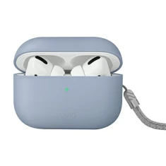 Чохол для навушників Uniq Lino для AirPods Pro 2 Arctic Blue (UNIQ-AIRPODSPRO2-LINOABLU)