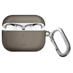 Чохол для навушників Uniq Glase для AirPods Pro 2 Glossy Smoke (UNIQ-AIRPODSPRO2-GLSSMK)