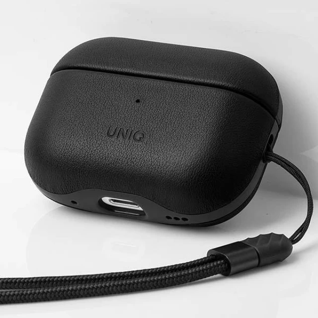 Чохол Uniq Terra для AirPods Pro 2 Dallas Black (UNIQ-AIRPODSPRO2-TERDBLK)