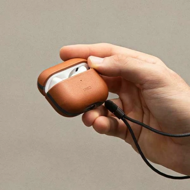 Чохол Uniq Terra для AirPods Pro 2 Toffee Brown (UNIQ-AIRPODSPRO2-TERTBWN)