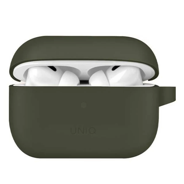 Чохол Uniq Vencer для AirPods Pro 2 Moss Green (UNIQ-AIRPODSPRO2-VENGRN)