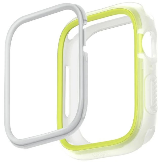 Чохол UNIQ Moduo для Apple Watch 40 | 41 mm Lime White (UNIQ-41MM-MDFLIMWHT)