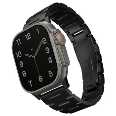 Ремінець Uniq Osta для Apple Watch 49 | 46 | 45 | 44 | 42 mm (1-3 series) Midnight Black (Uniq-49MM-OSTABLK)