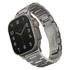 Ремінець Uniq Osta для Apple Watch 49 | 46 | 45 | 44 | 42 mm (1-3 series) Titanium Silver (Uniq-49MM-OSTASIL)