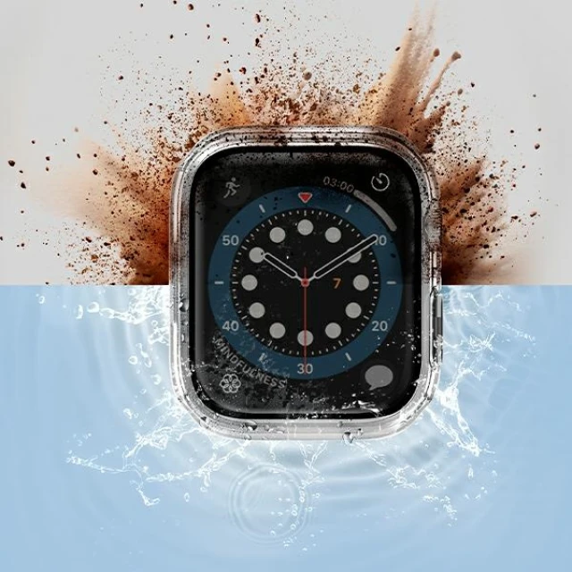 Чохол UNIQ Nautic для Apple Watch 7 | 8 45mm Dave Clear (UNIQ-45MM-NAUCLR)