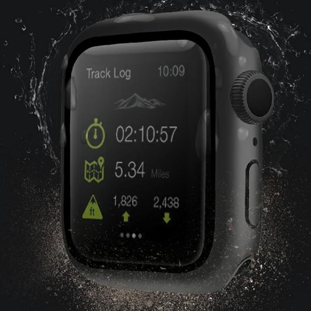 Чехол UNIQ Nautic для Apple Watch 45 mm Black (UNIQ-45MM-NAUBLK)