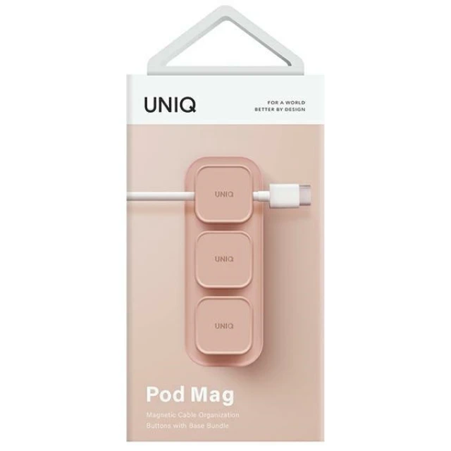 Органайзер для кабеля UNIQ Pod Mag Blush Pink (UNIQ-POD-PINK)