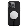 Чохол Uniq Keva для iPhone 15 Pro Max Carbon Black with MagSafe (Uniq-IP6.7P(2023)-KEVAMBLK)