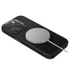 Чохол Uniq Keva для iPhone 15 Pro Max Carbon Black with MagSafe (Uniq-IP6.7P(2023)-KEVAMBLK)